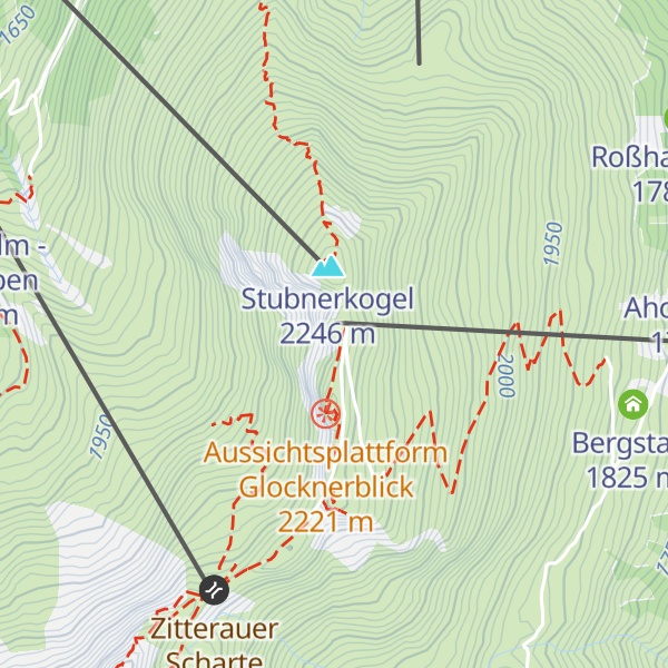 Map of Gipfelrestaurant Stubnerkogel