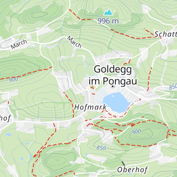 Map of Tourismusverband Goldegg am See