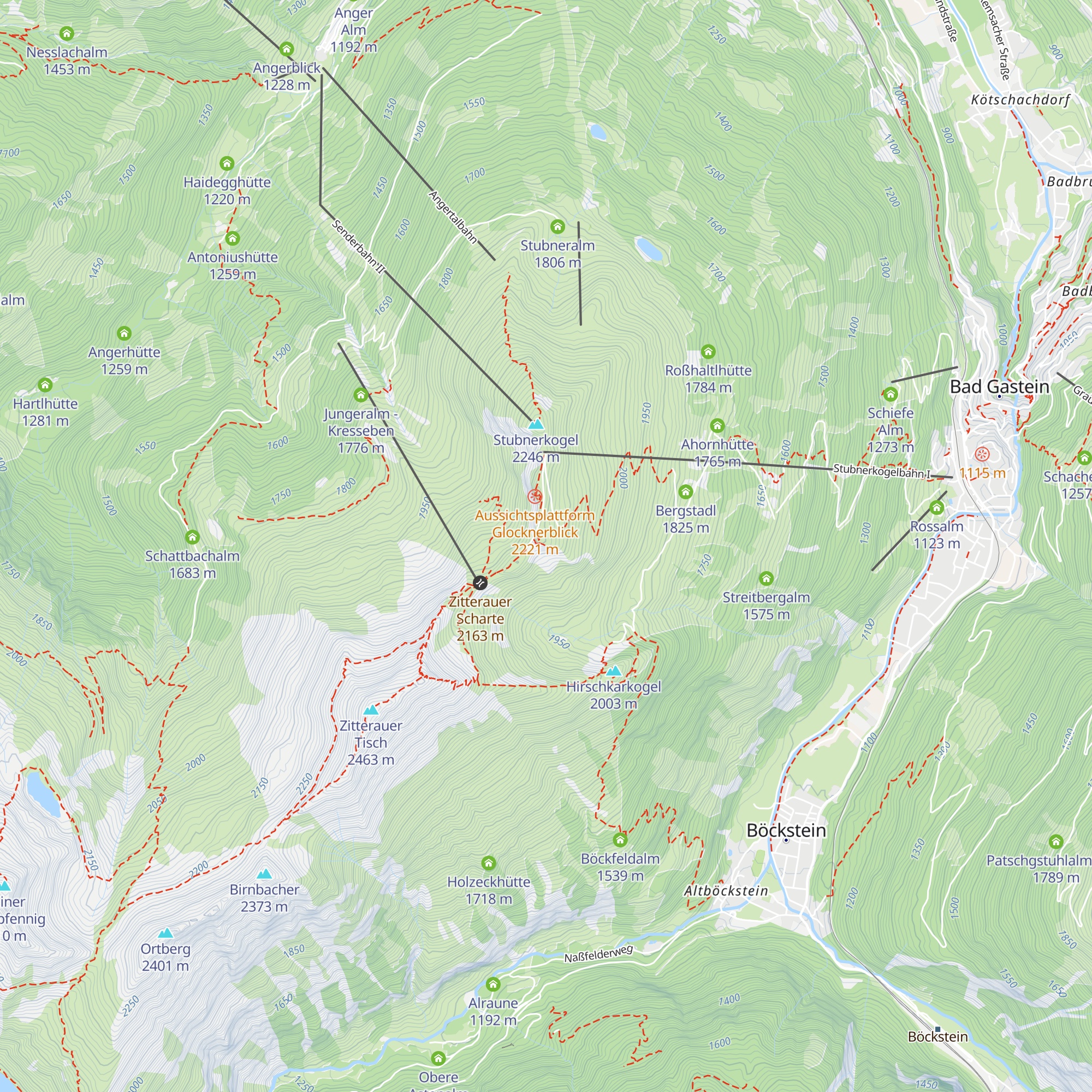 Aussichtsplatform map