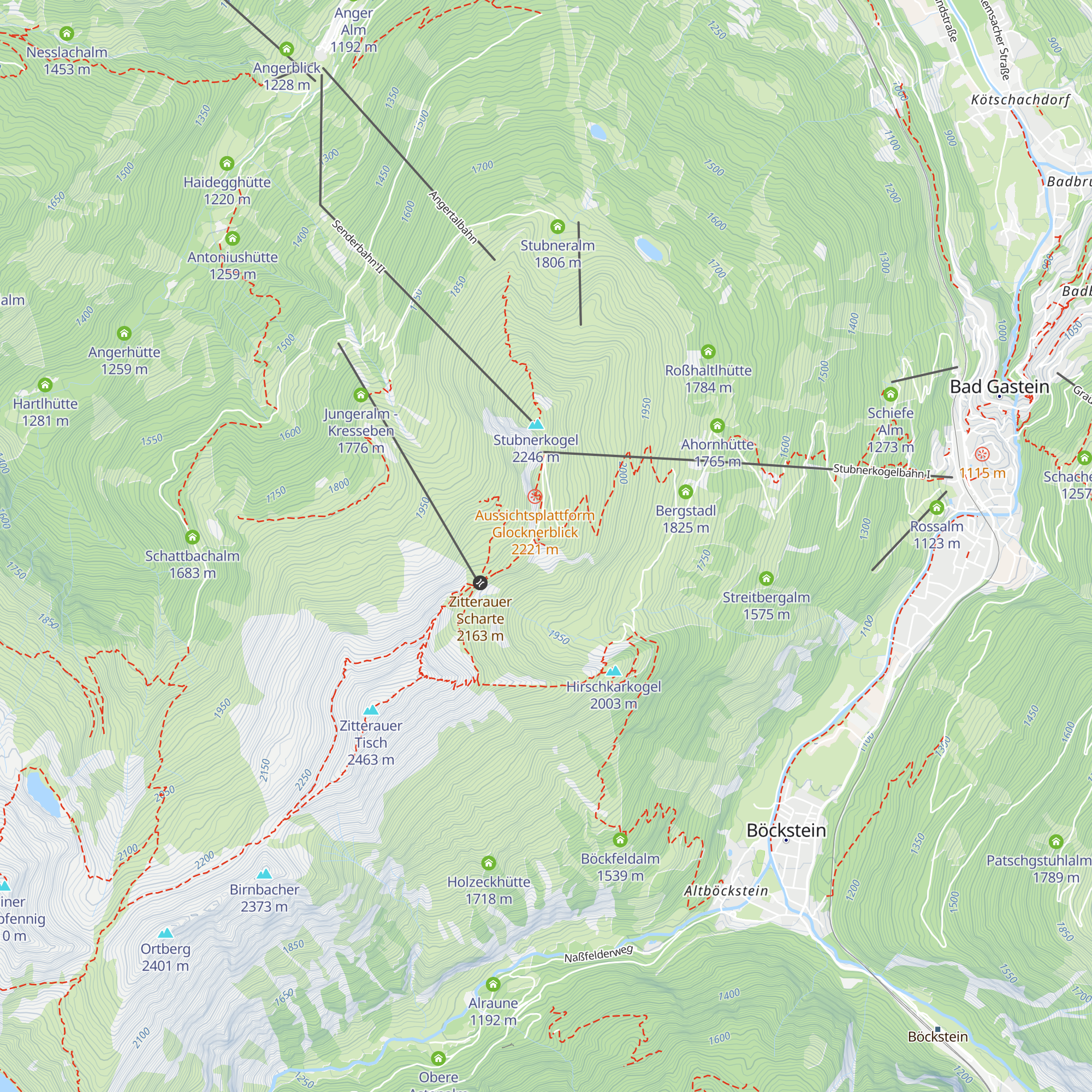 Aussichtsplatform map