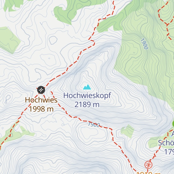 Map of Hochwieskopf