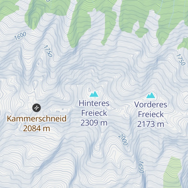 Map of Hinteres Freieck