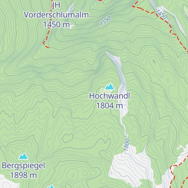 Map of JH Hochwandl