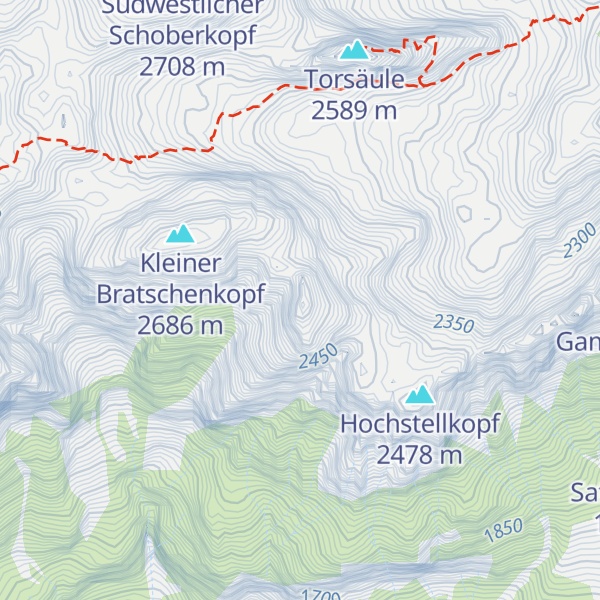 Map of Königsköpfl