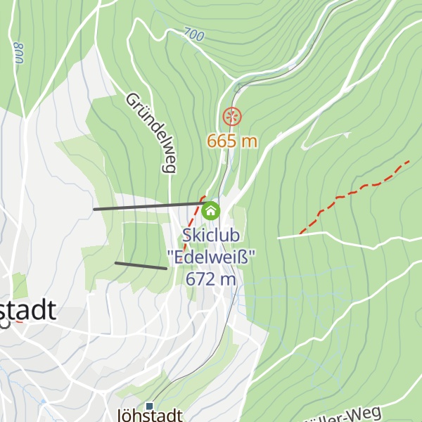 Map of Skiclub "Edelweiß"