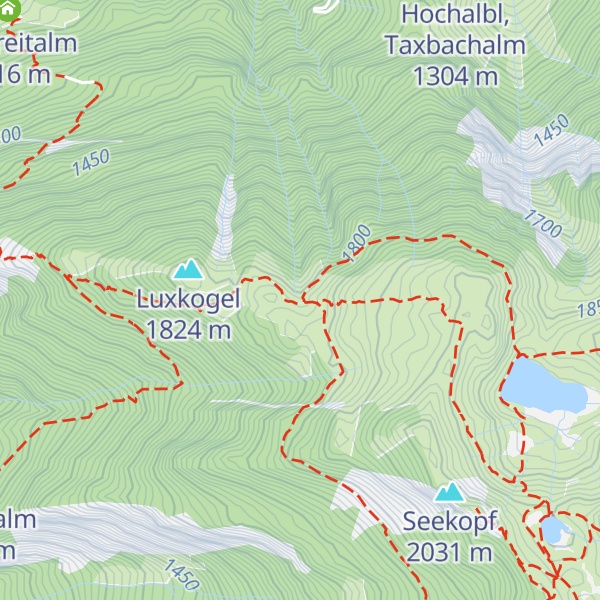 Map of Haßeckalm