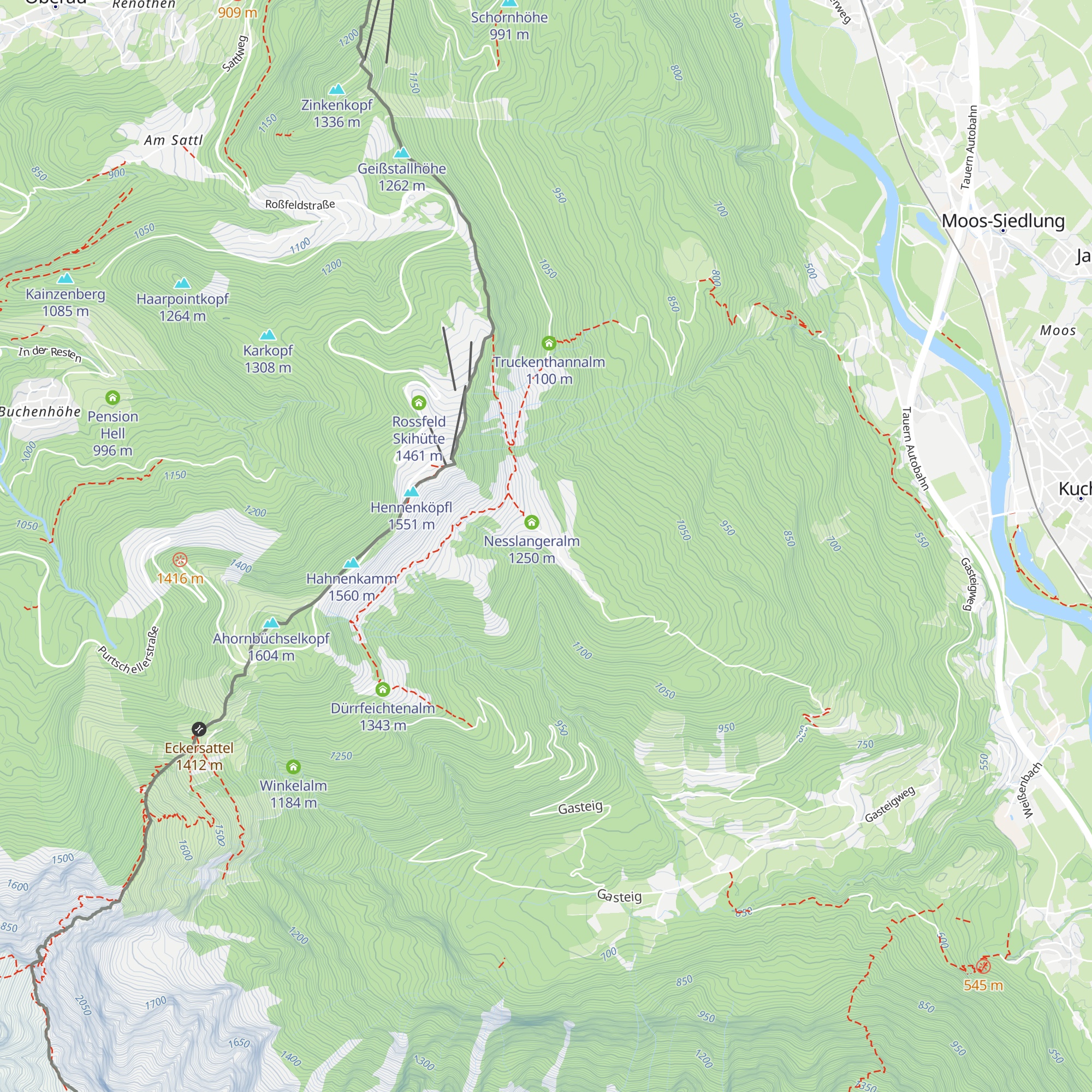 Kuchler Skihütte map