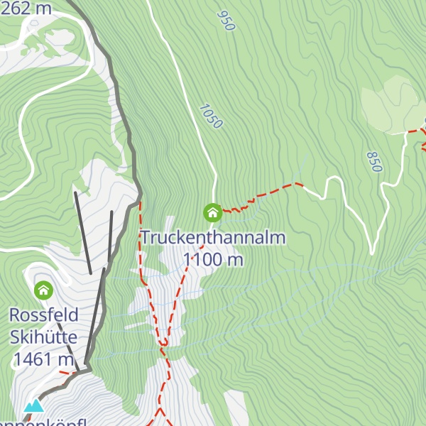 Map of Truckenthannalm