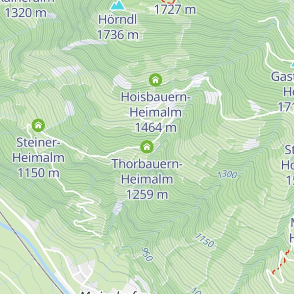 Map of Thorbauern-Heimalm
