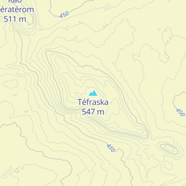 Map of Téfraska