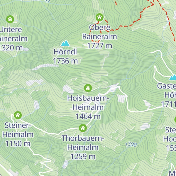 Map of Hoisbauern-Heimalm
