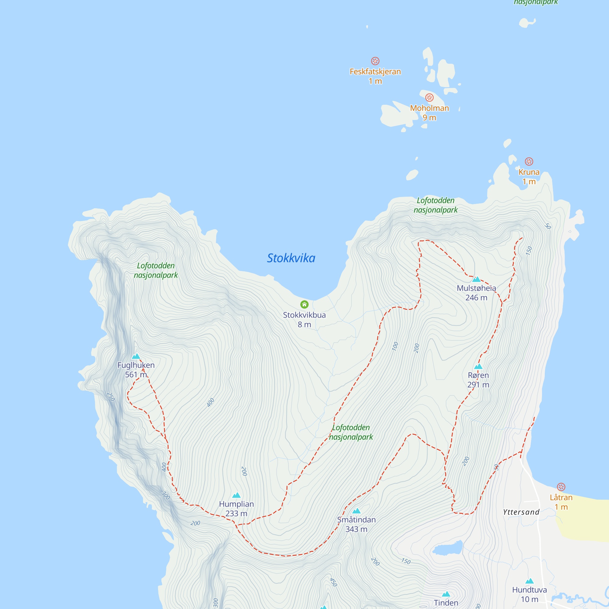 Stokkvikbua map