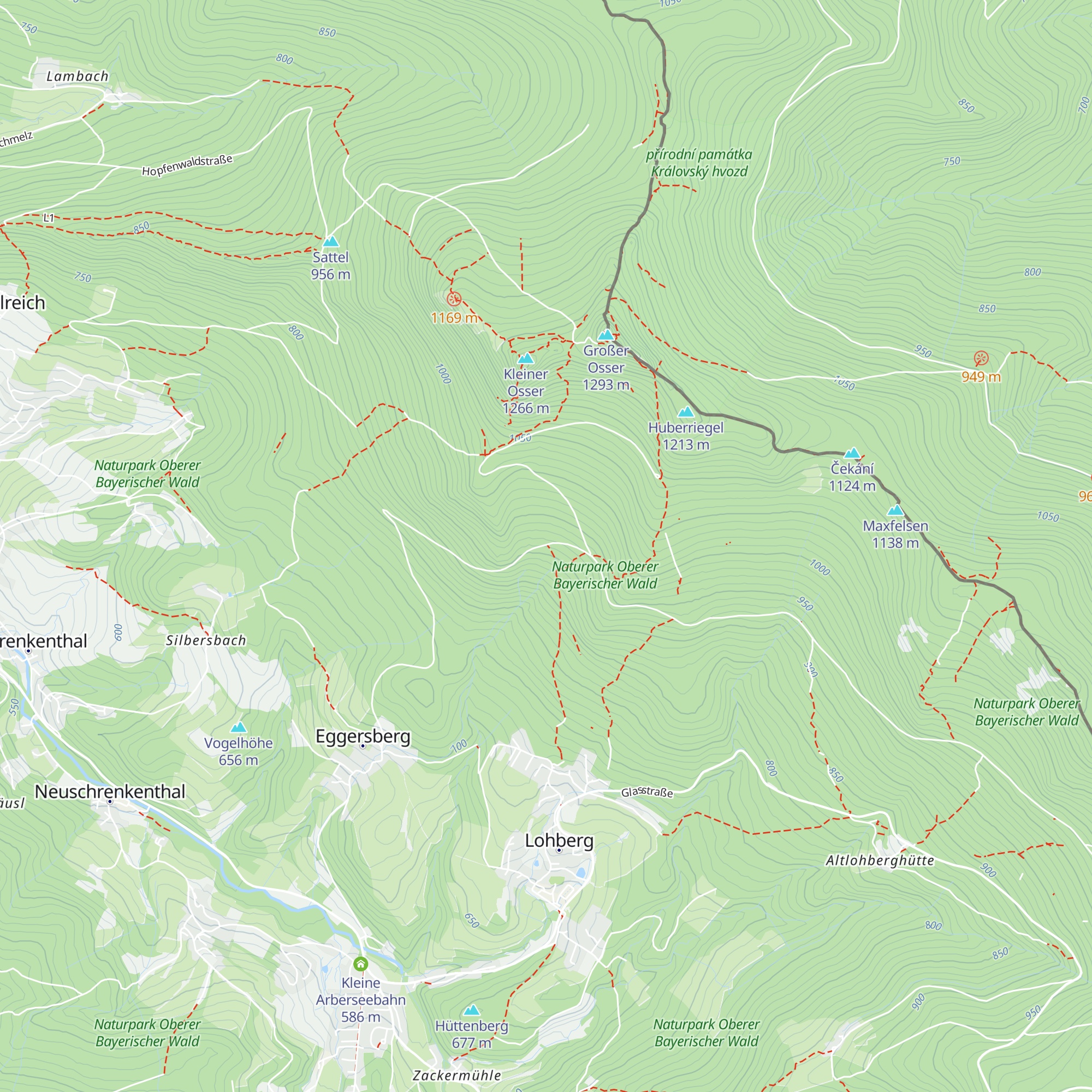Schutzhütte von 1973 map