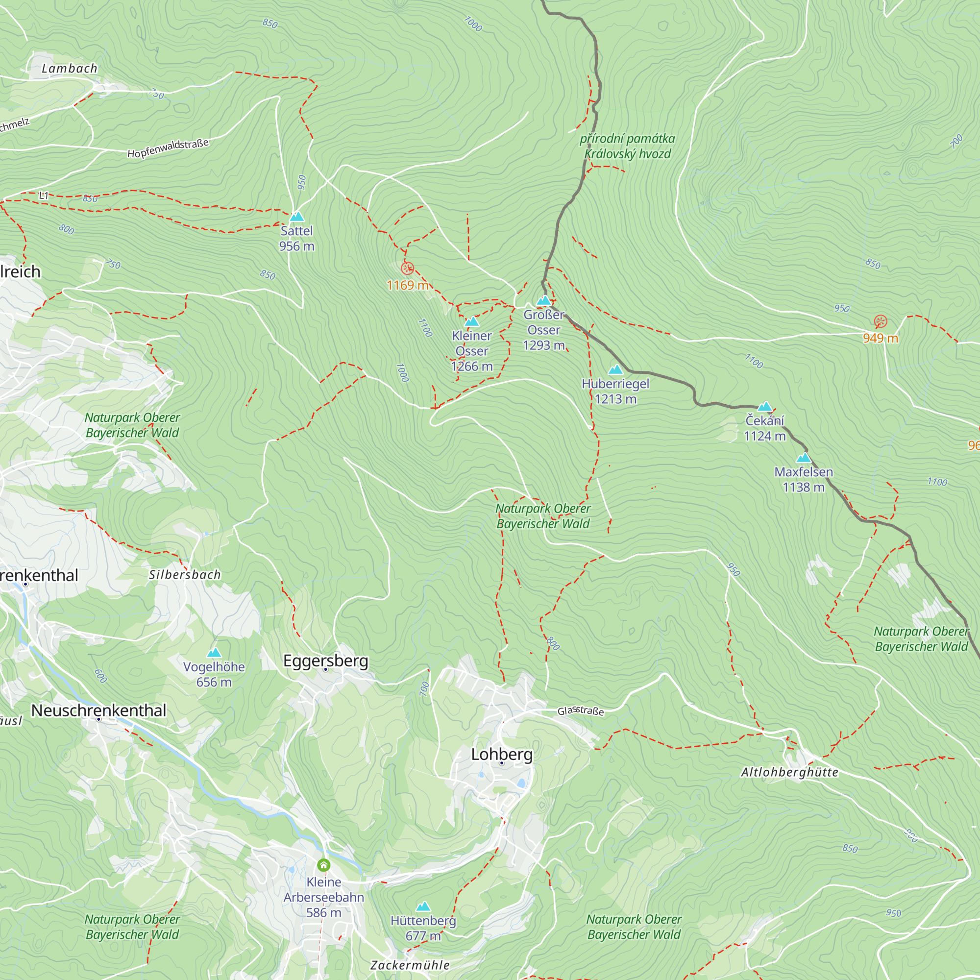 Schutzhütte von 1973 map