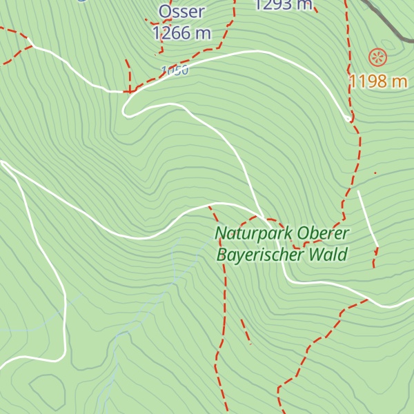 Map of Schutzhütte von 1973