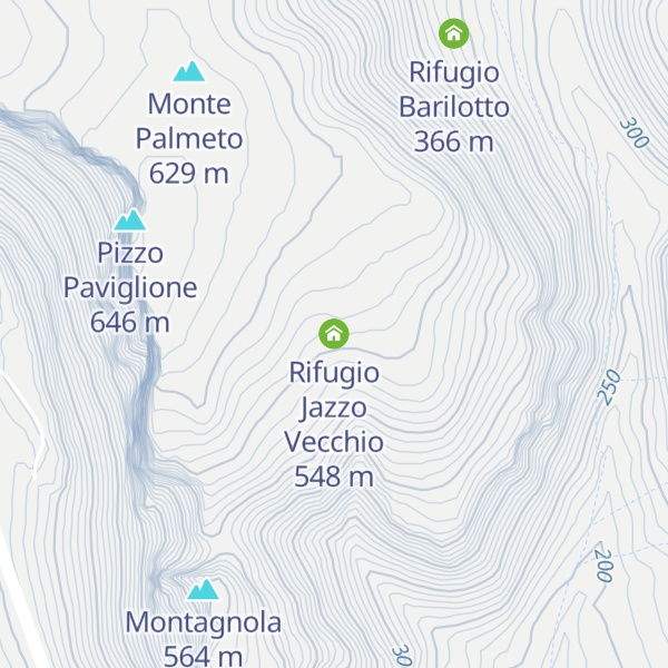 Map of Rifugio Jazzo Vecchio