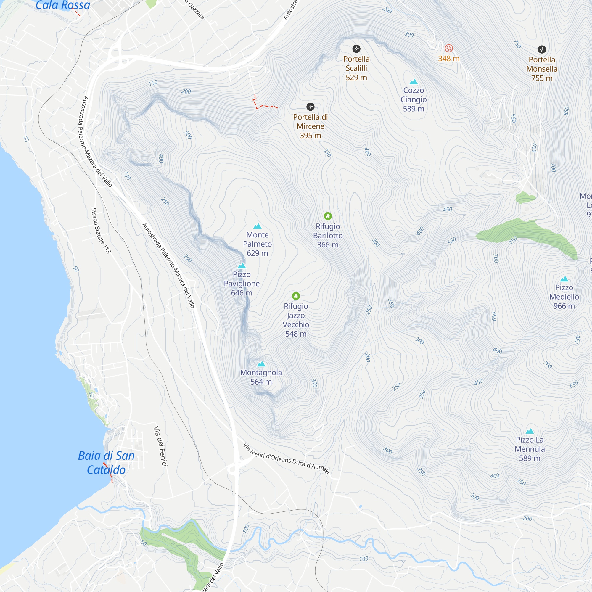 Rifugio Jazzo Vecchio map