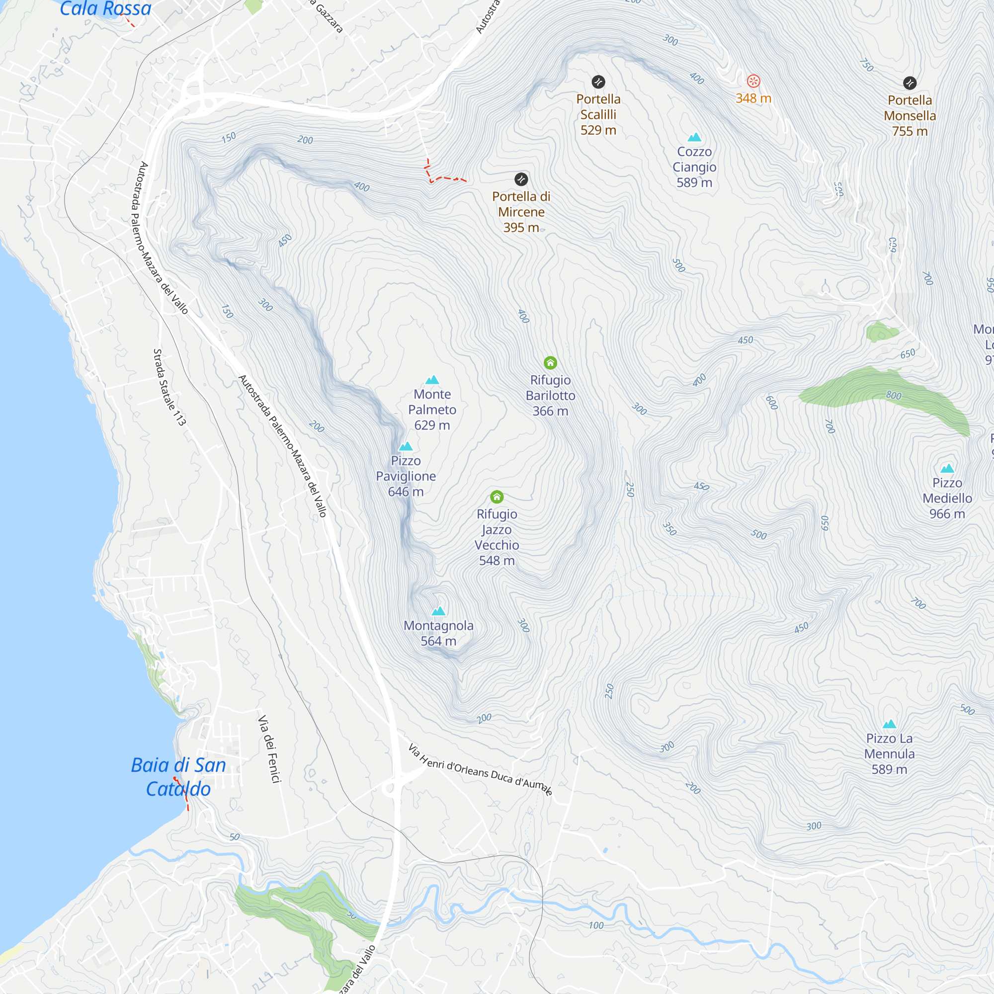 Rifugio Jazzo Vecchio map