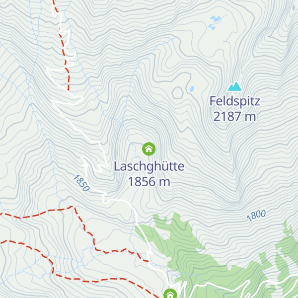 Map of Laschghütte
