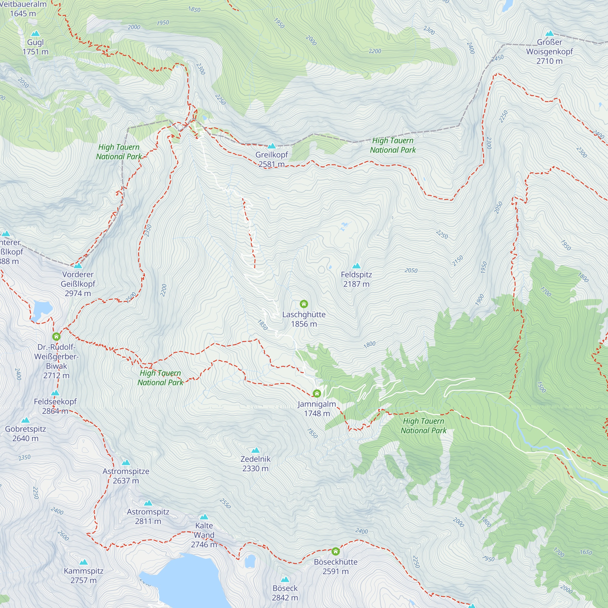 Laschghütte map