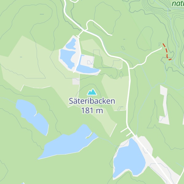 Map of Säteribacken