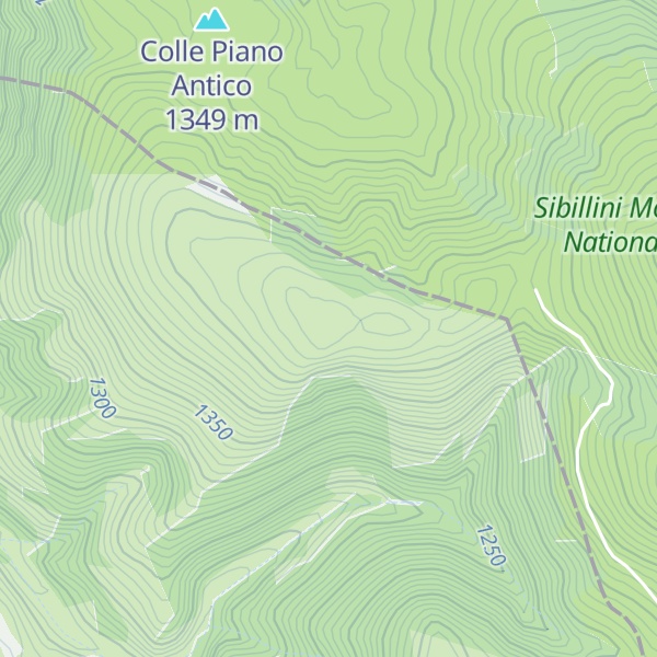 Map of Monte Cavolese