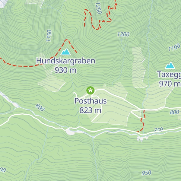 Map of Posthaus