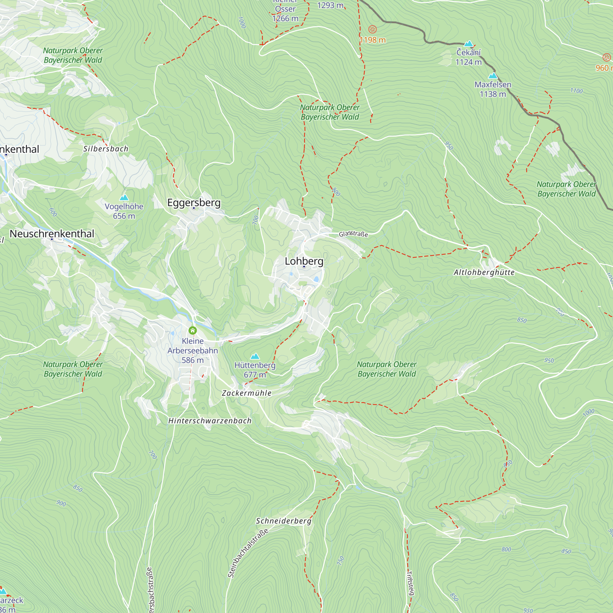 Gemeinde Lohberg map