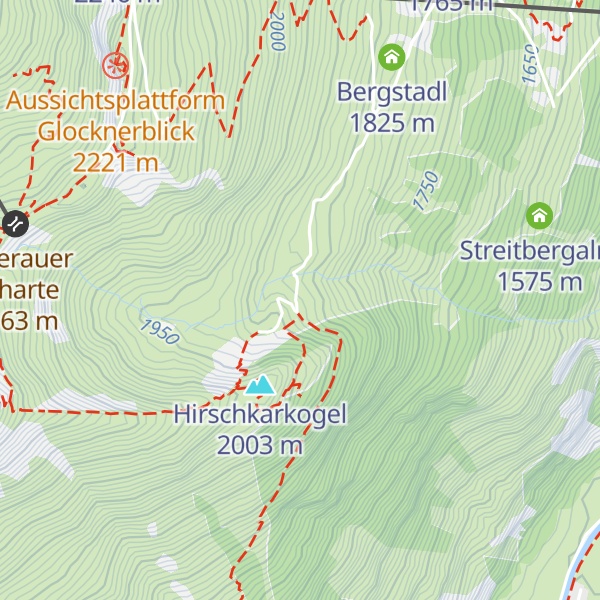 Map of Obere Zitterauer Alm
