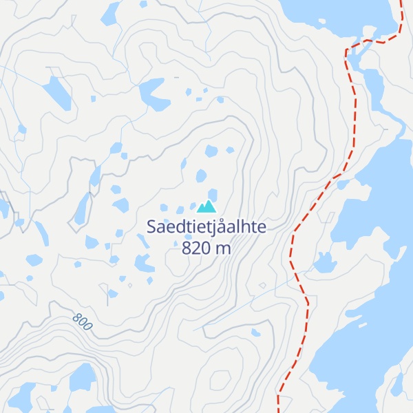 Map of Saedtietjåalhte