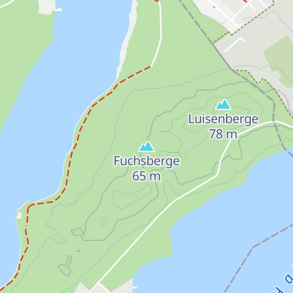 Map of Fuchsberge