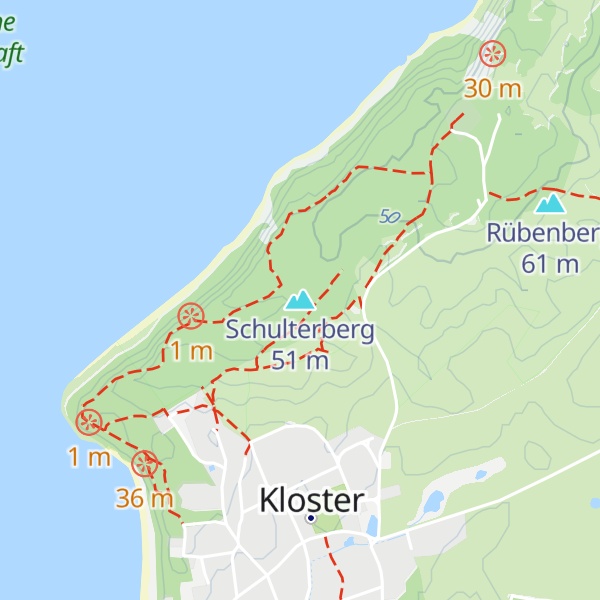 Map of Schulterberg