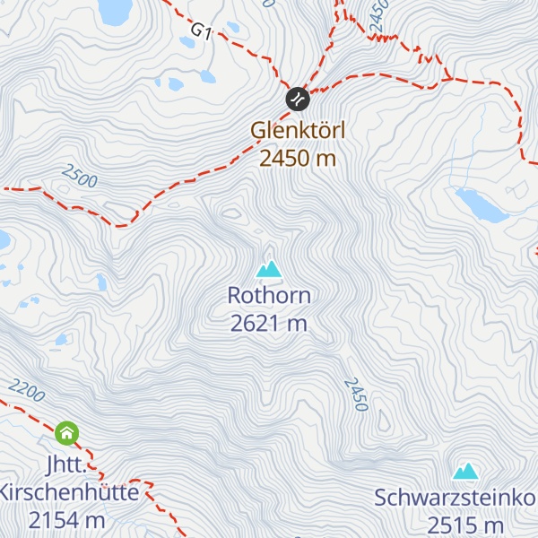 Map of Rothorn