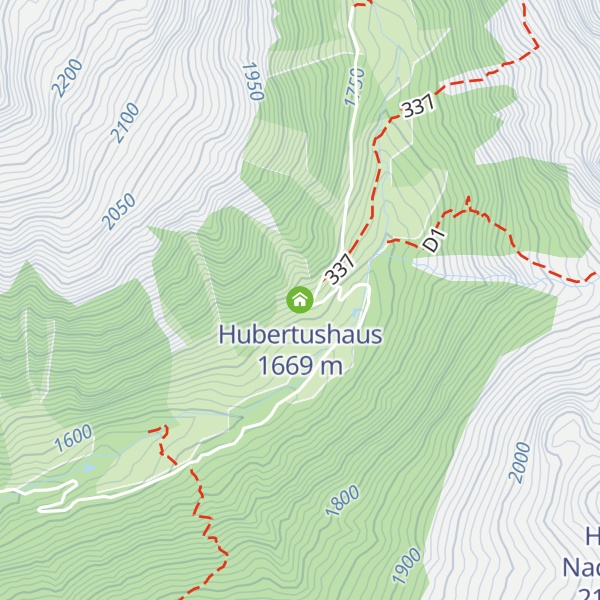 Map of Hubertushaus