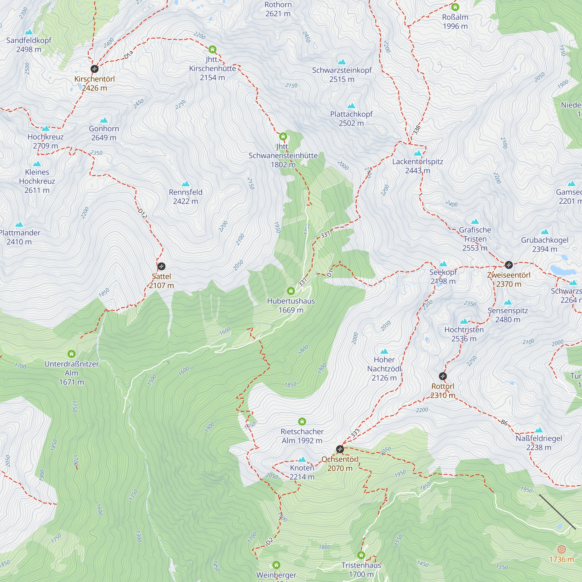 Hubertushaus map