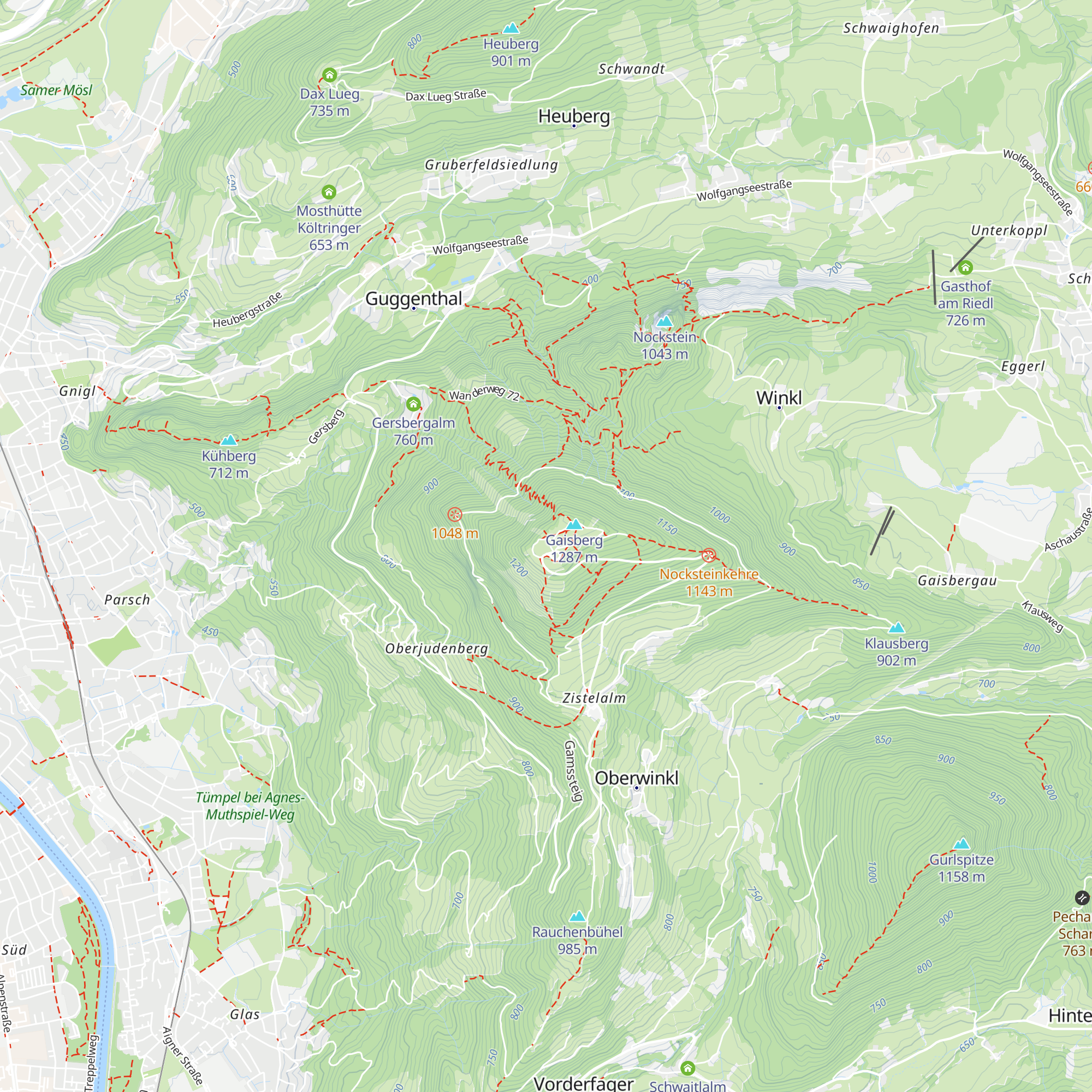 Goasn Wirtshaus map