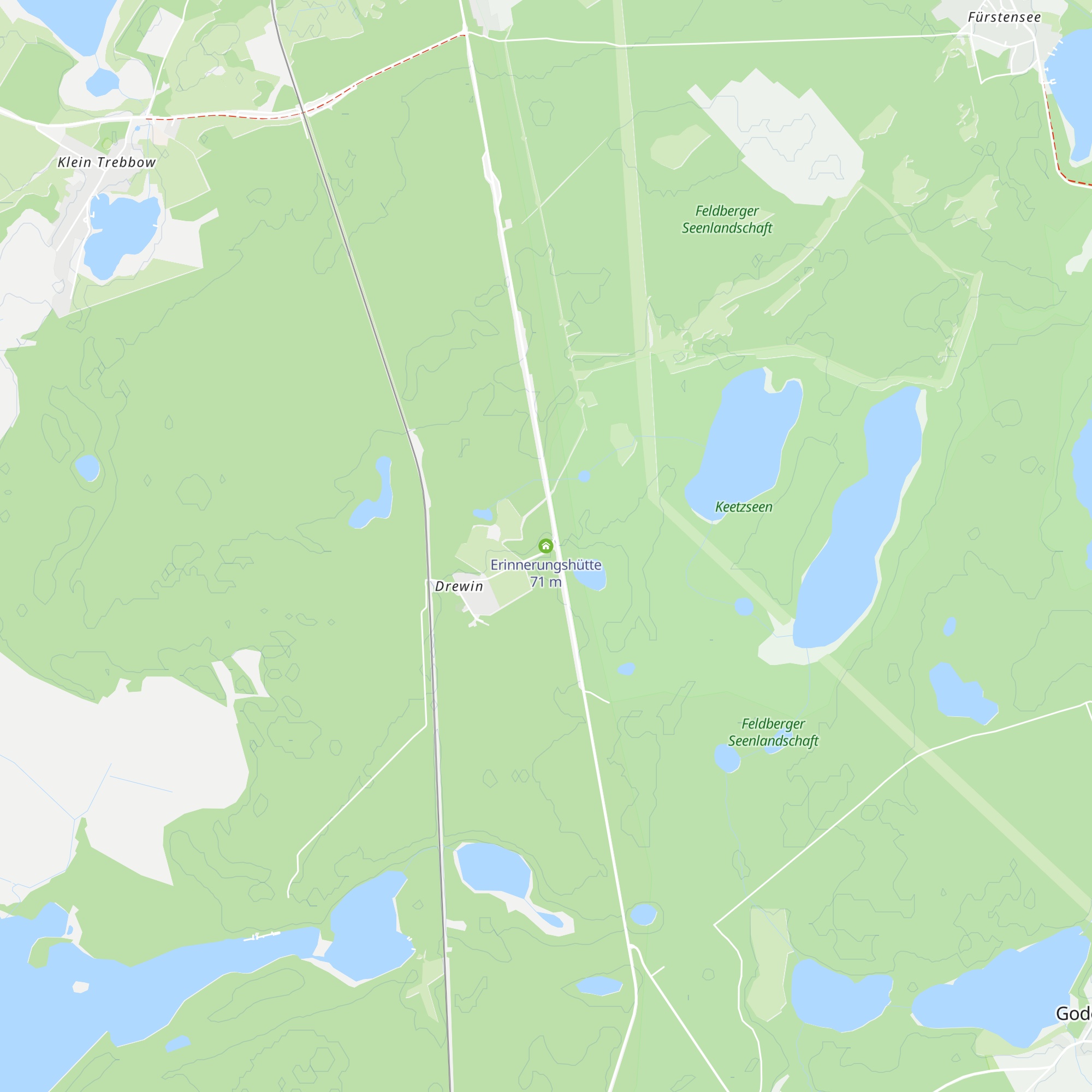 Erinnerungshütte map