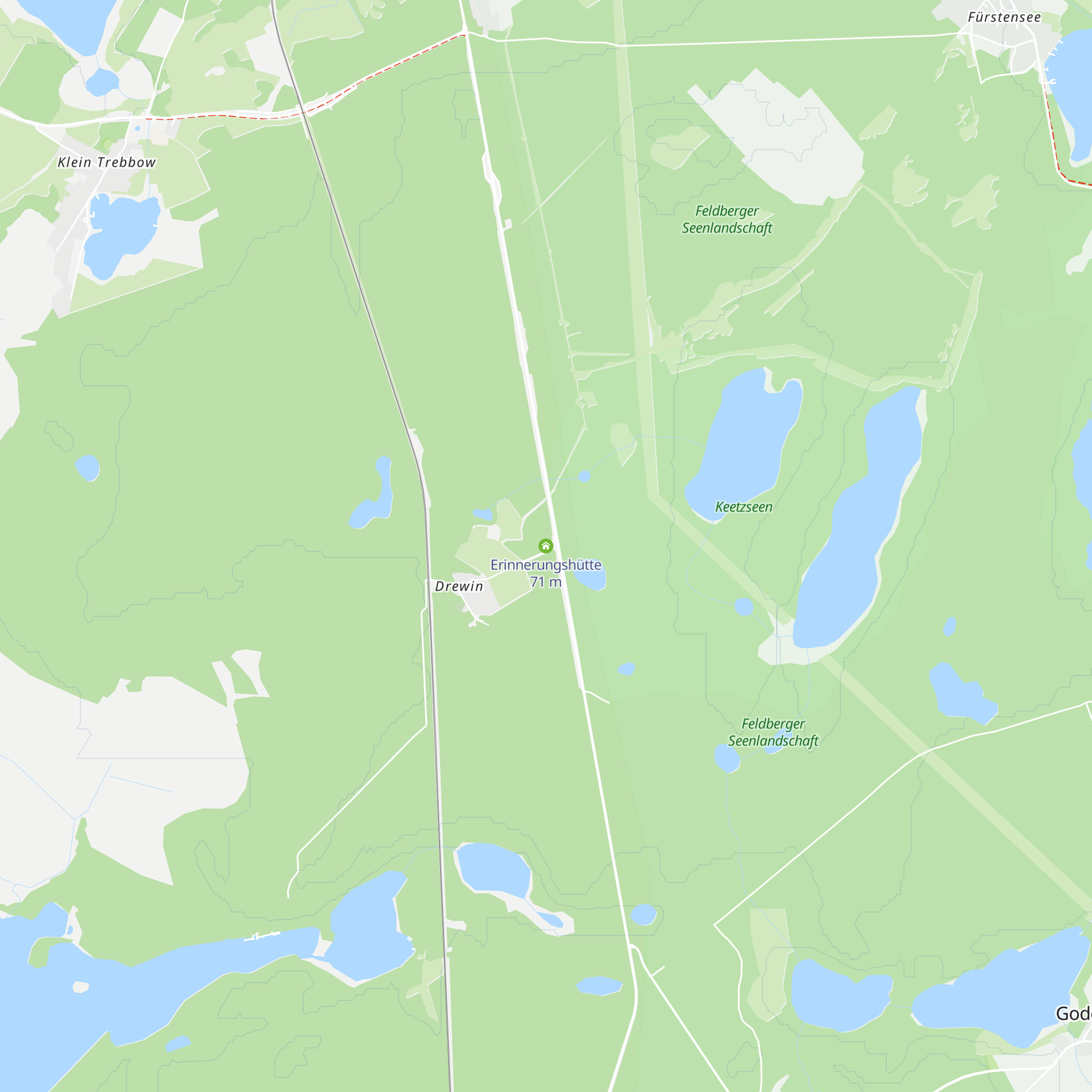 Erinnerungshütte map