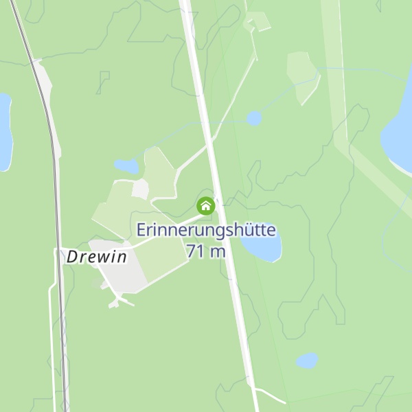 Map of Erinnerungshütte