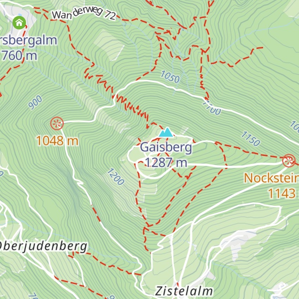 Map of Goasn Alm