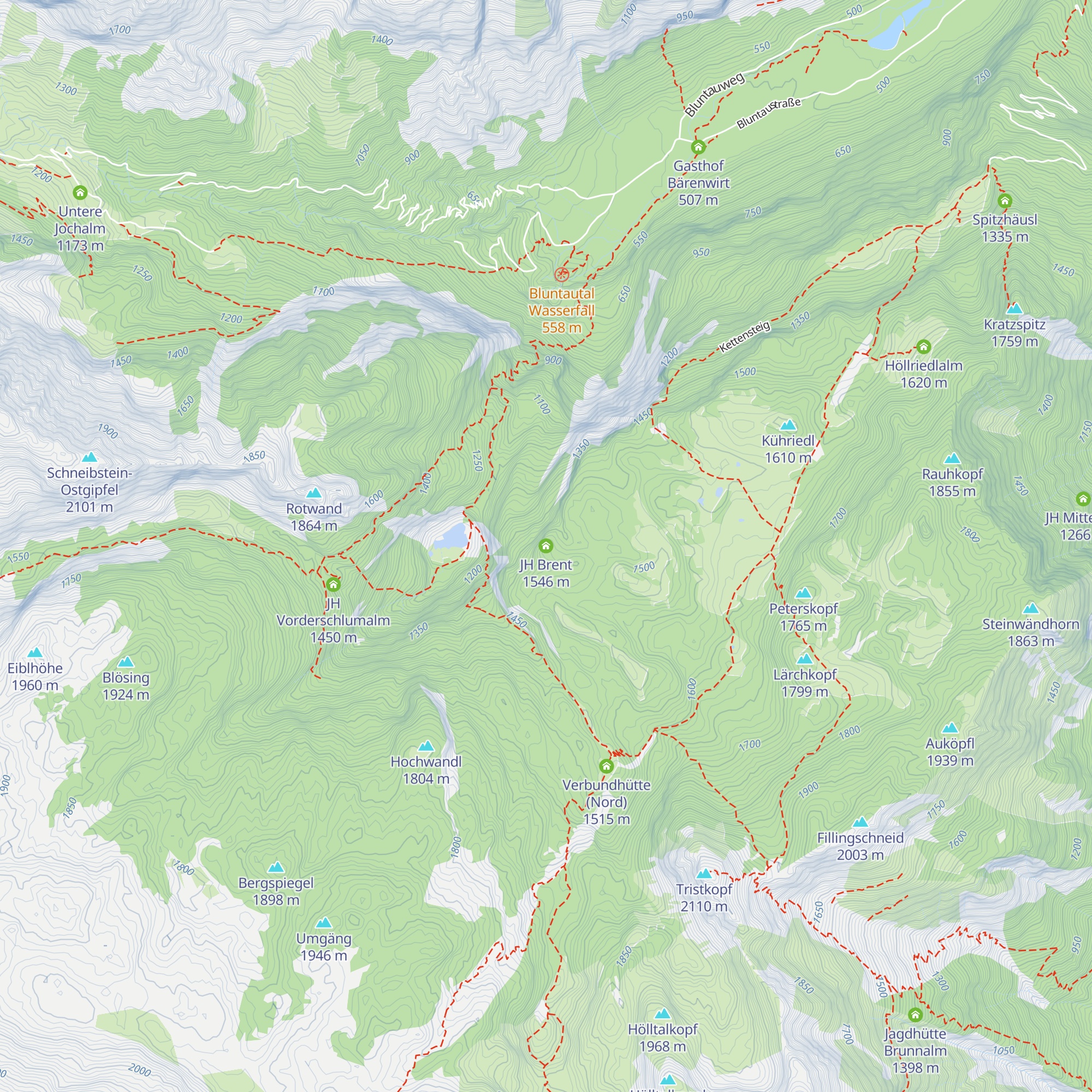 JH Brent map