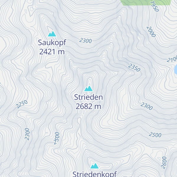 Map of Strieden