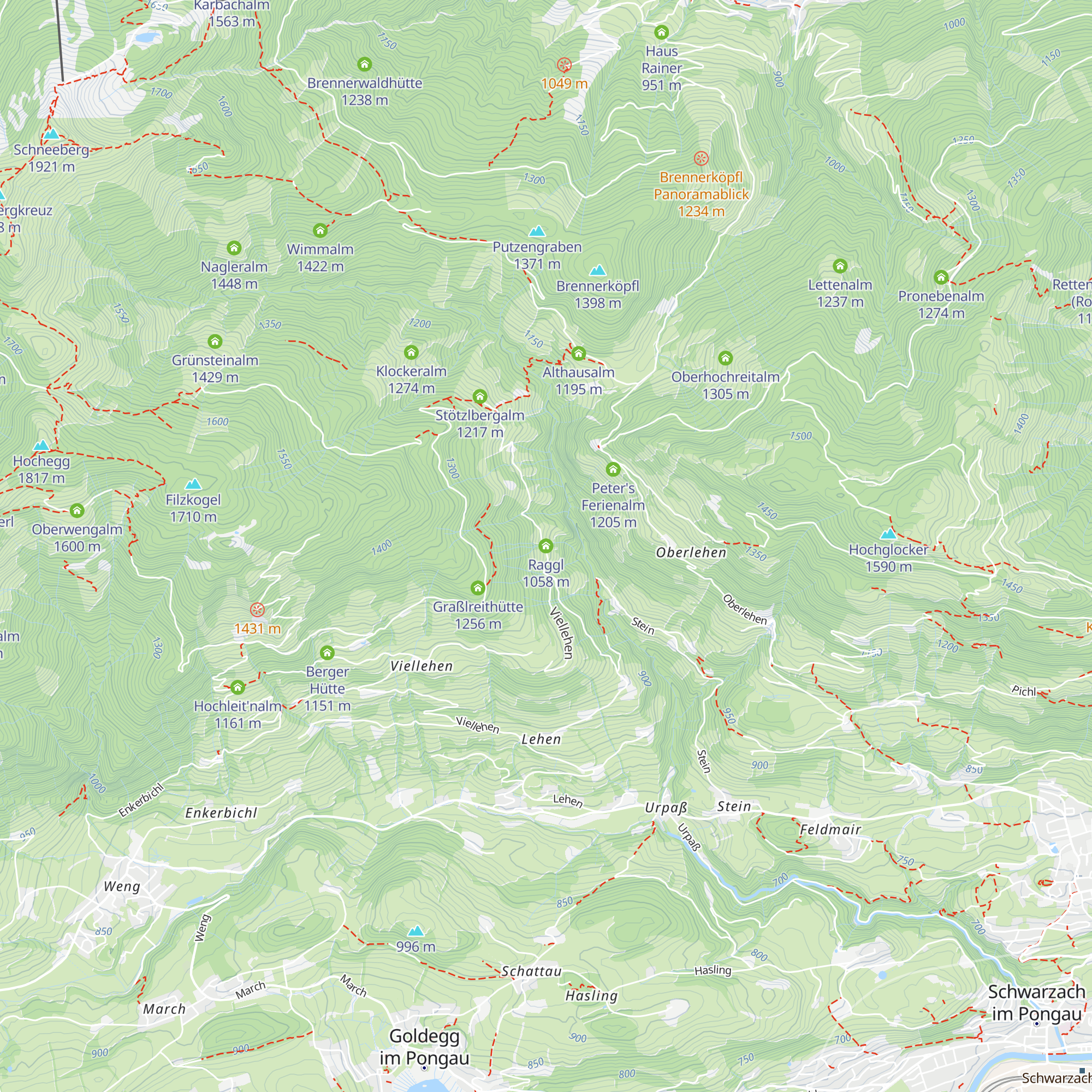 Raggl map
