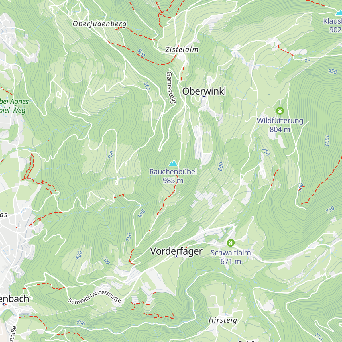 Jagdhütte map