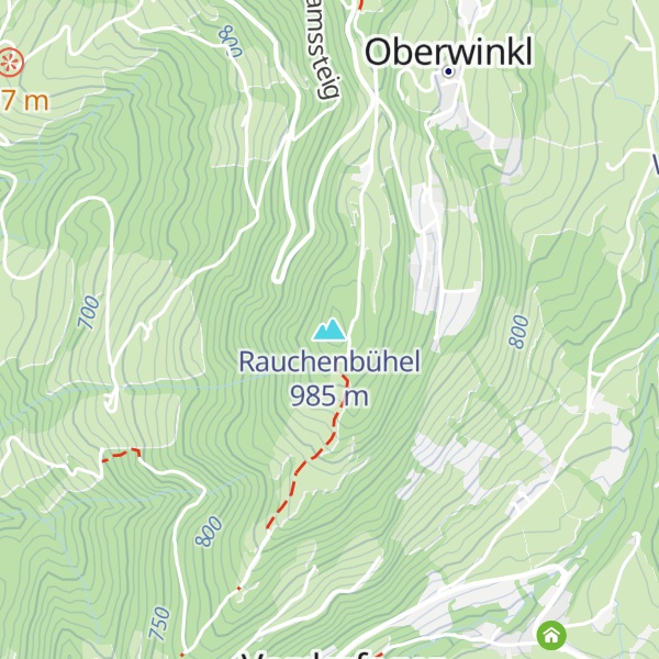 Map of Rauchenbühel