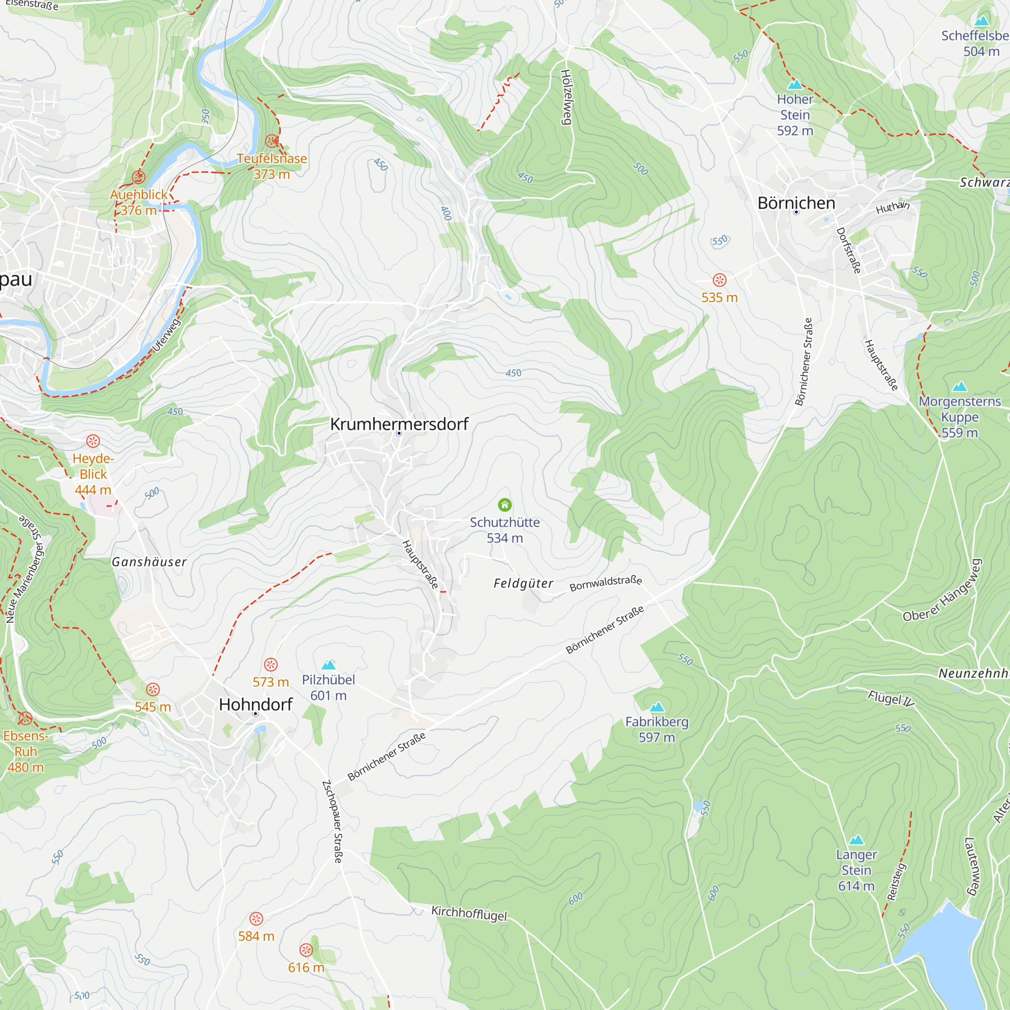 Schutzhütte map