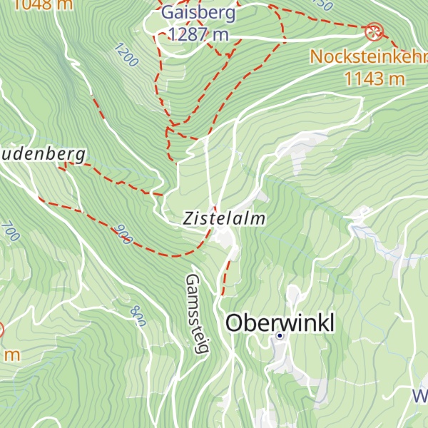 Map of Ehem. Bahnhof Zistelbergalpe