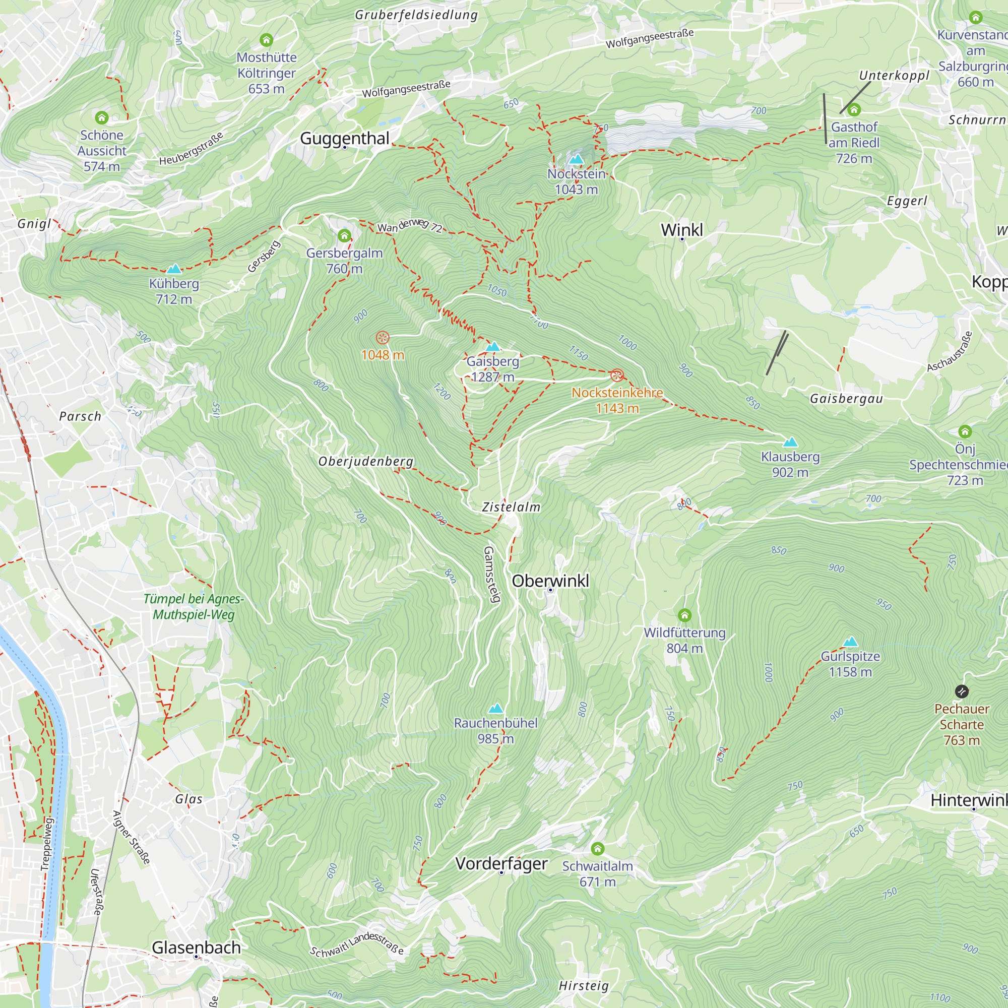 Ehem. Bahnhof Zistelbergalpe map