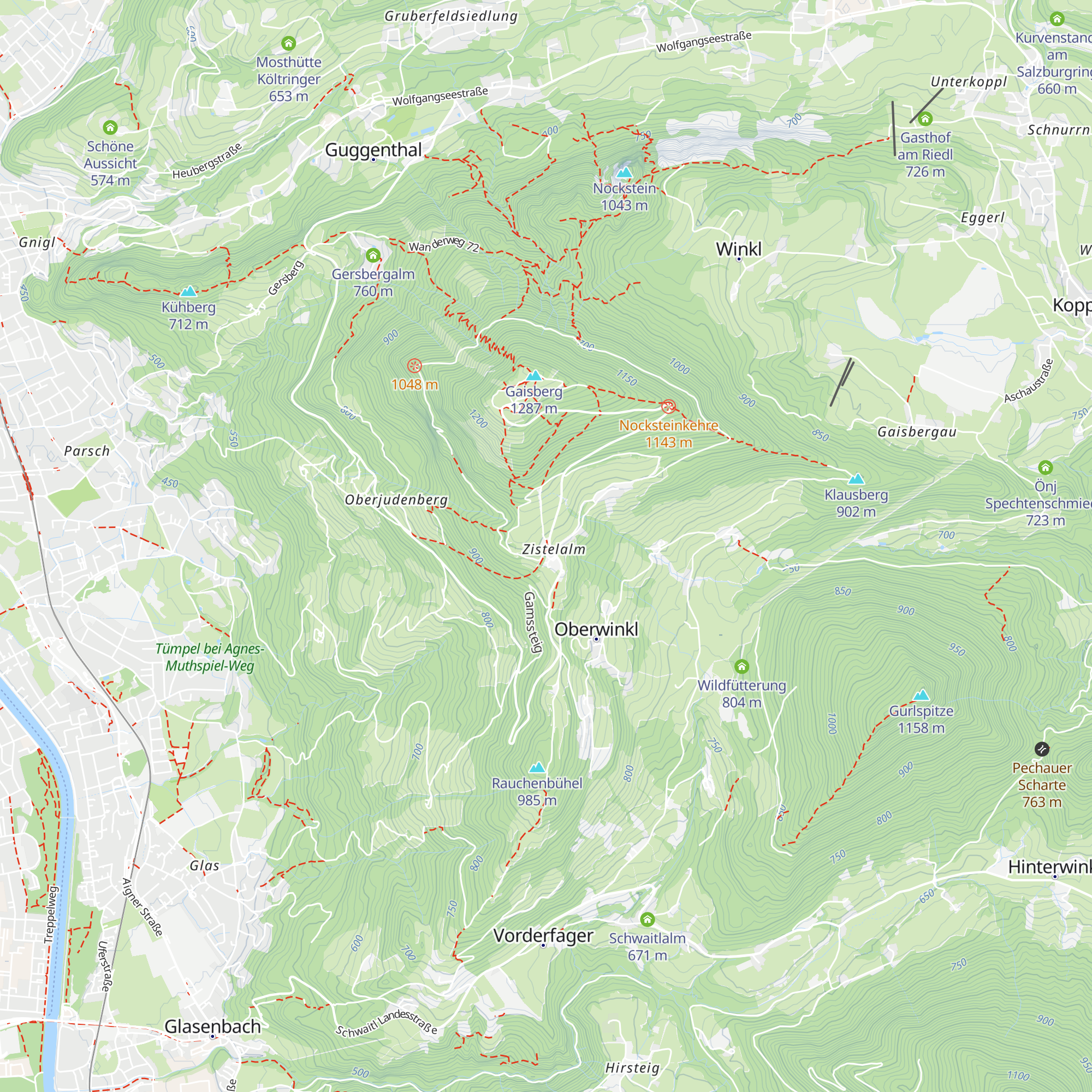 Ehem. Bahnhof Zistelbergalpe map