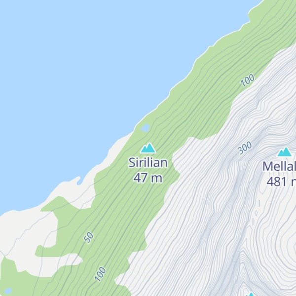 Map of Sirilian